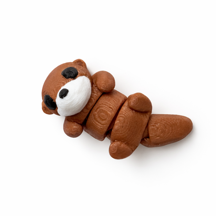 3DPrinted Otter Face Up