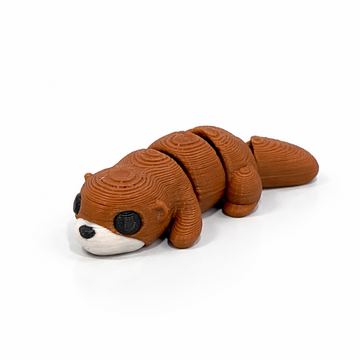 Otter Face Down