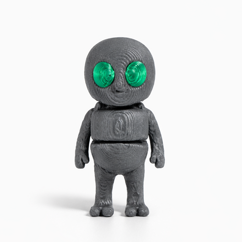 3D printed Alien mini figurine